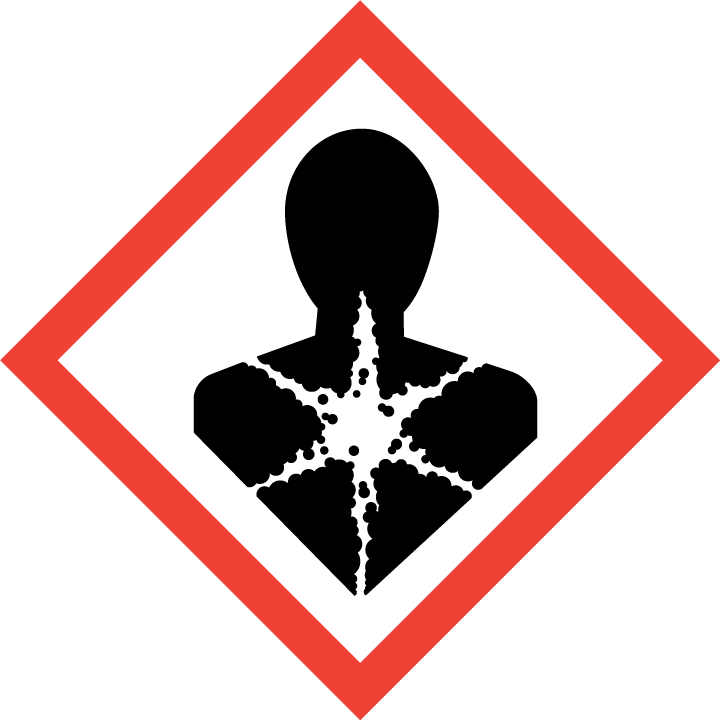 New classification labelling hazard symbols